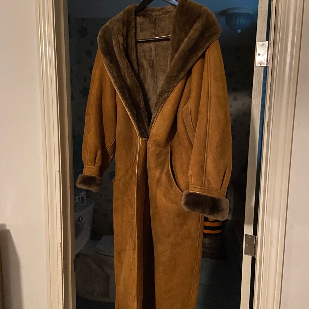 Shearling coat